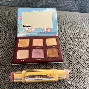 Wander Beauty On the Go Blush and Illuminator and Fling Eyeshadow Palette